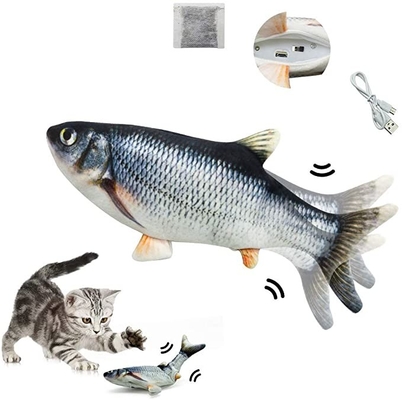 Dancing Fish Cat Toy Catnip Imitation For Pet Cat Laser Pointer