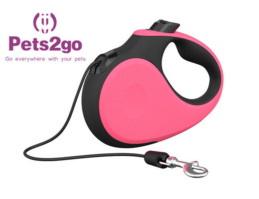 Retractable Pet Leash Plastic Case Dog Solid Abs Retractable Pet Leash