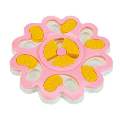 Interactive Educational Dog Toys Slow Food Bowl Puzzle Artifact Game Board